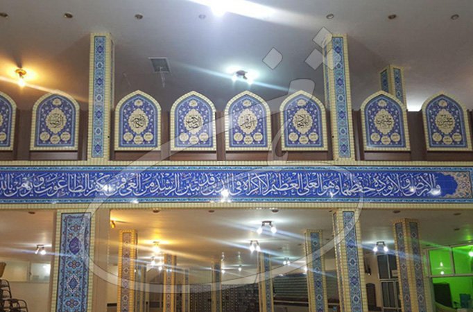 پارتیشن بالکنی مسجد جامع کرمانشاه